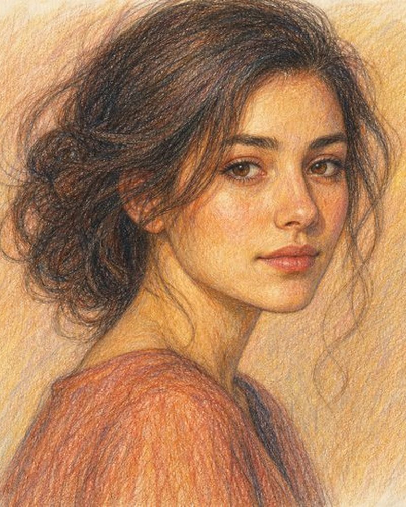 Colored Pencil sample