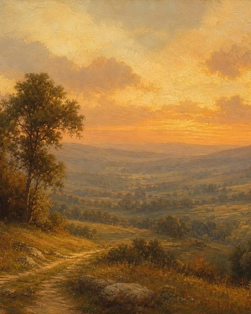 Vintage Landscape sample
